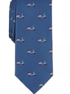 Bar III Mens Scooter Tie Blue OS